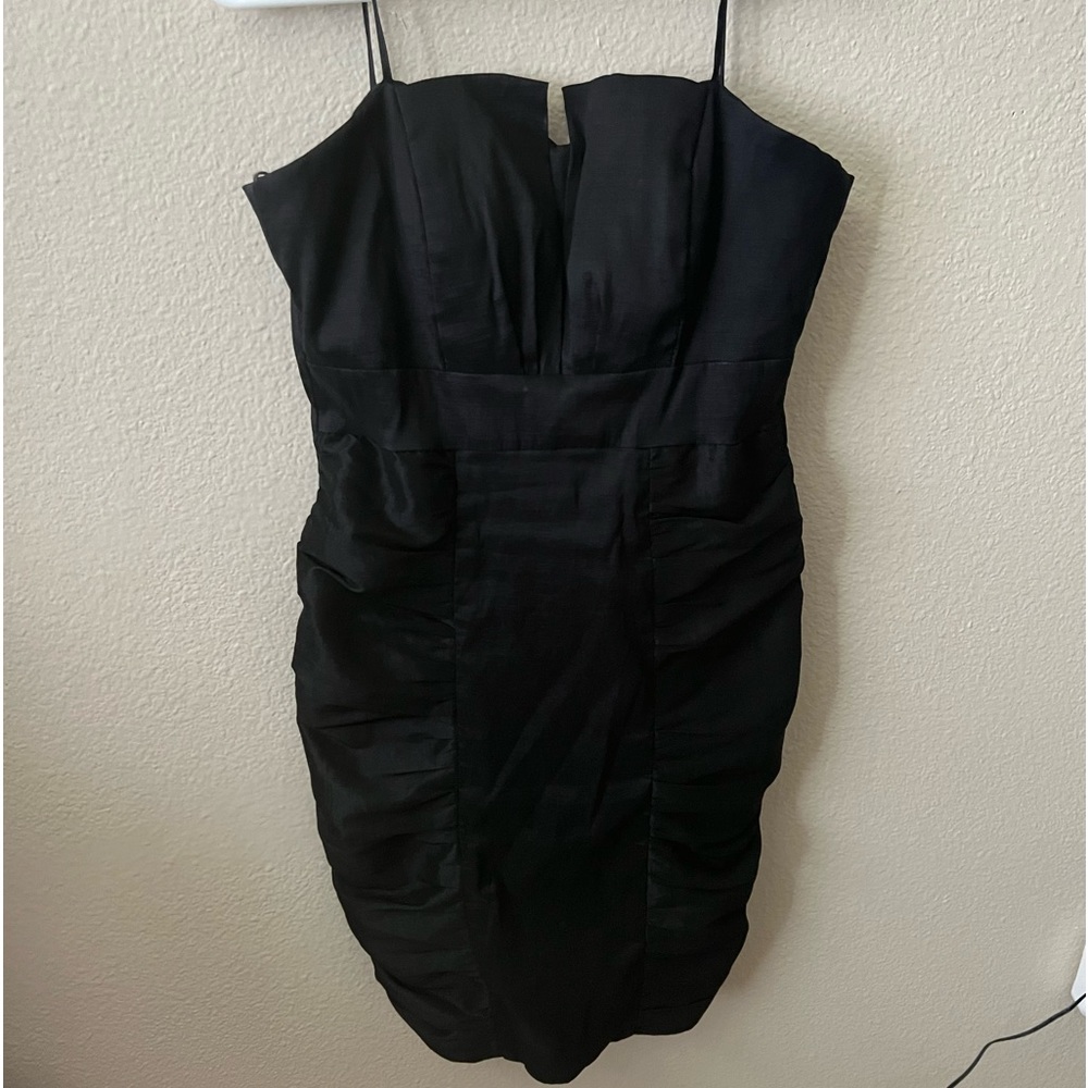 black dress